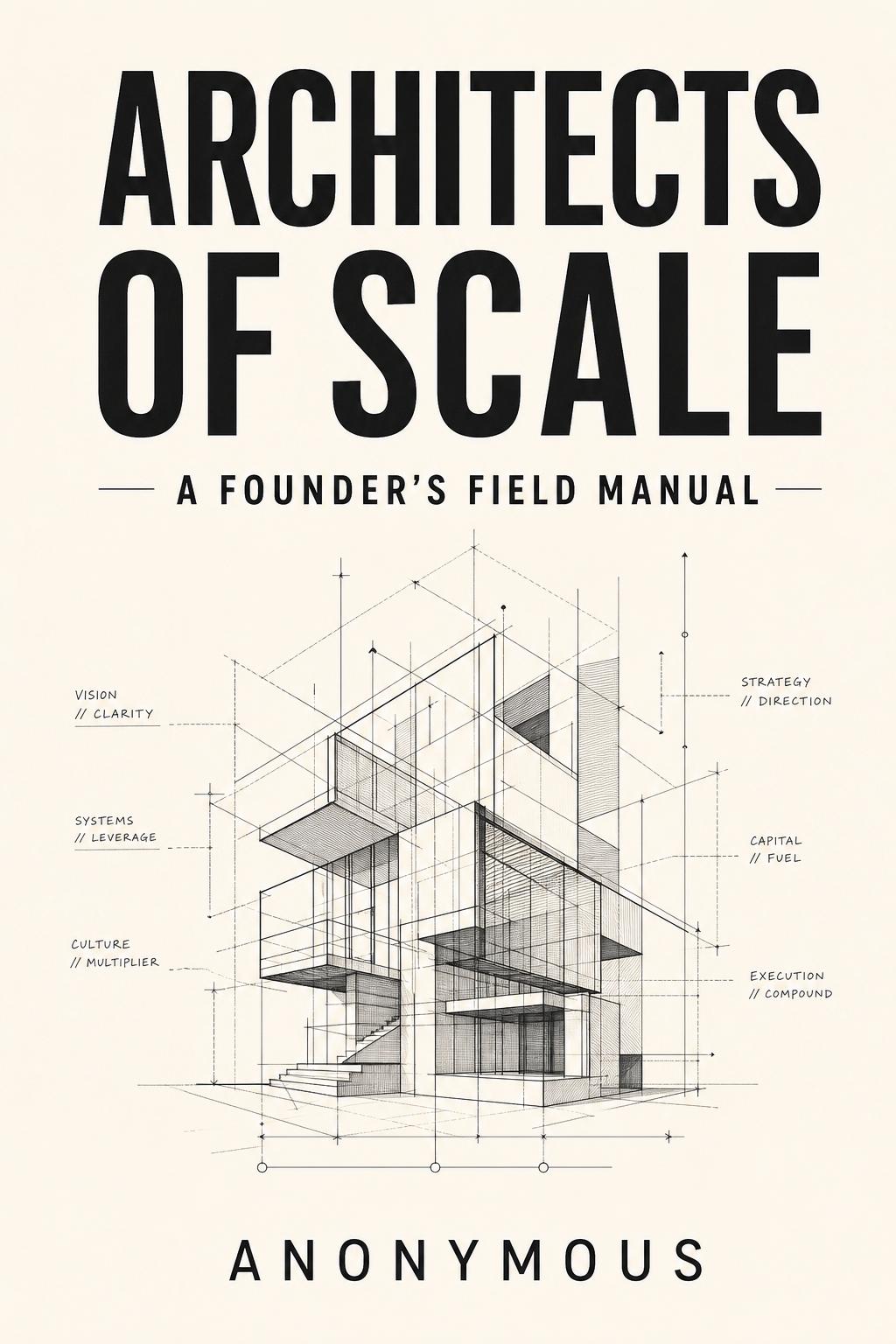 Cover of Architects of Scale, published anonymously